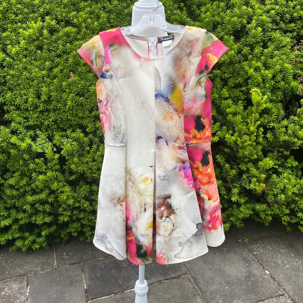 DAVID CHARLES London*Floral Dress*Age 8 & 14*$225
